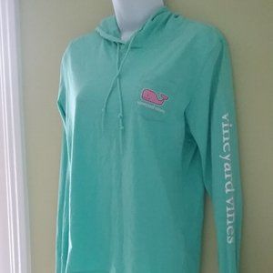 Vineyard Vines Teal Hoodie Sz, S